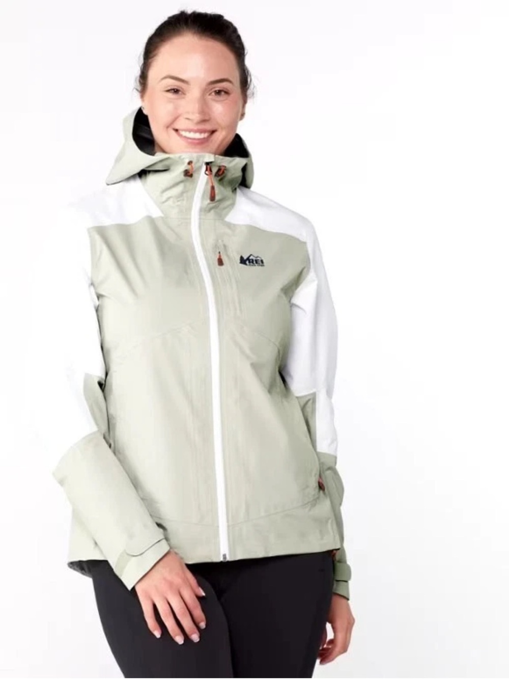 REI Xero Dry GTX Gore-Tex Lightweight Rain Jacket with Hood Women’s XL